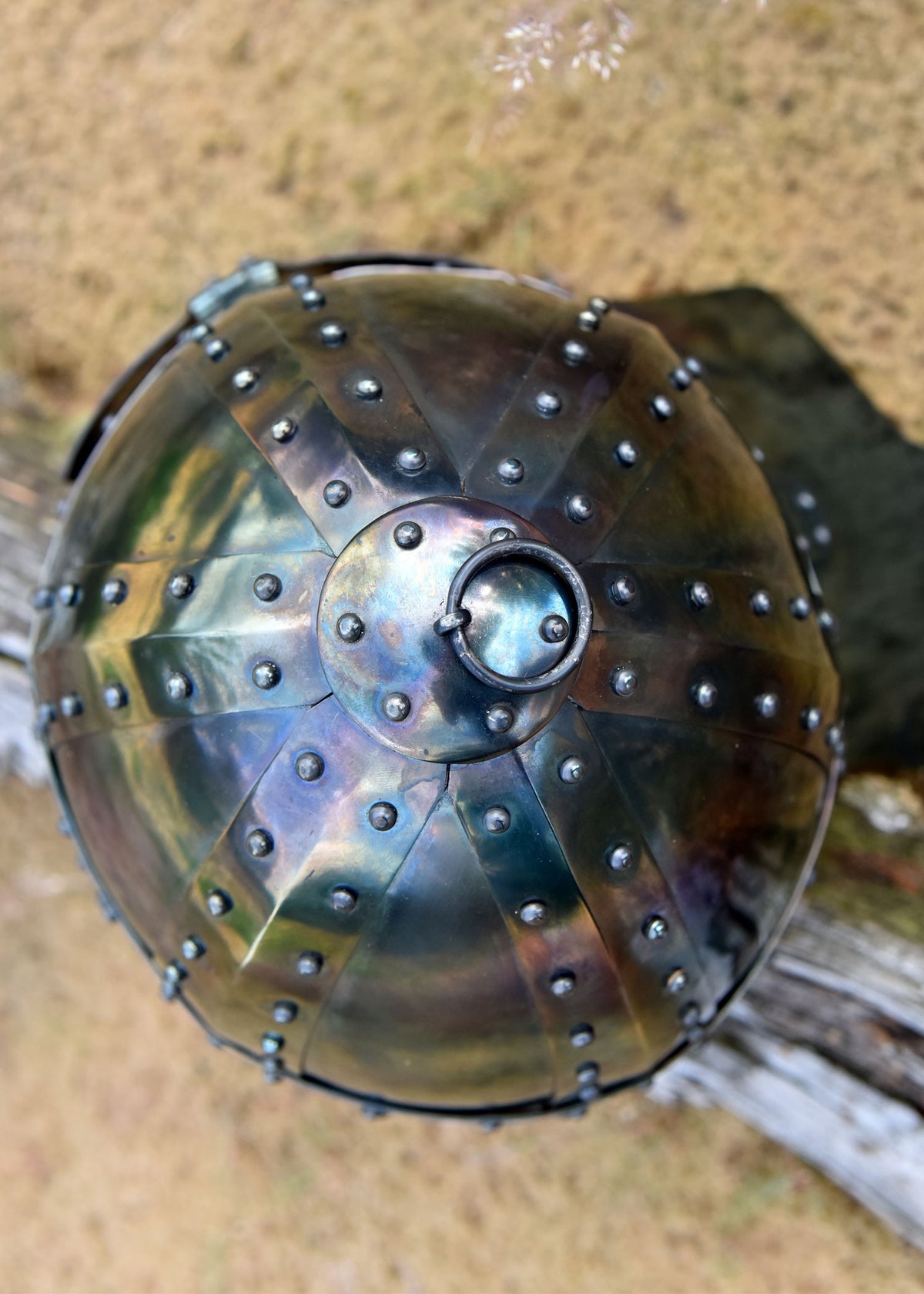 Casco Romano Spangenhelm, siglo IV d.c.
