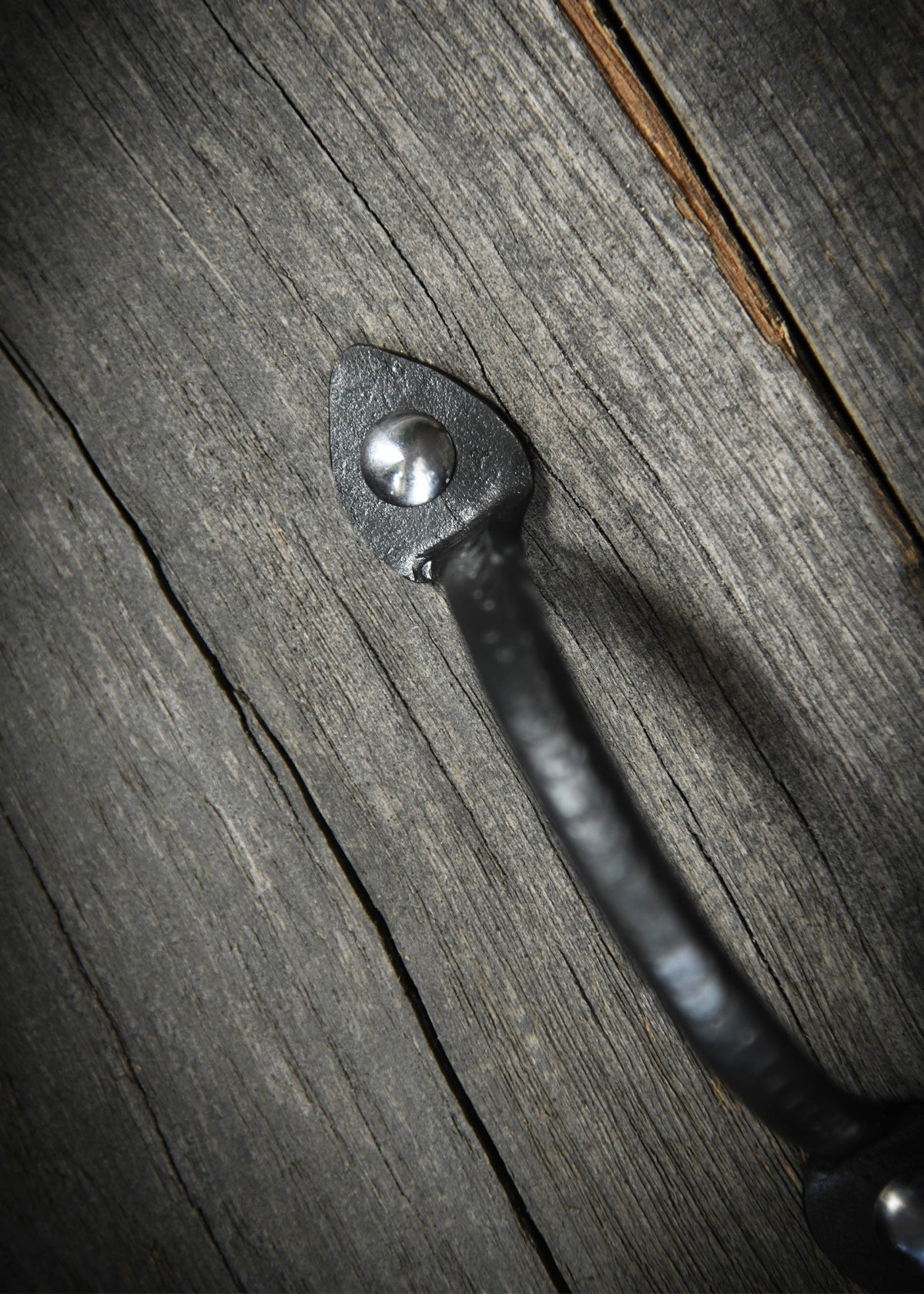 Mango de acero forjado a mano (13 cm.)